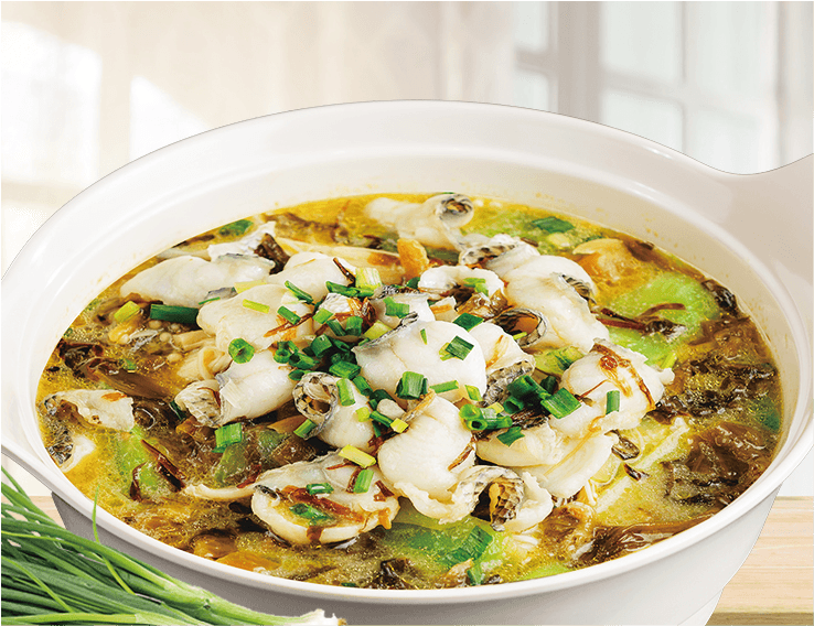 Scallion Sauerkraut Fish